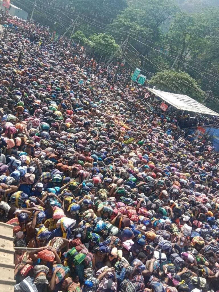 Sabarimalai rush