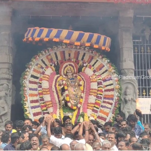 திருவண்ணாமலை அண்ணாமலையார் கோயிலில் இன்று ஆருத்ரா தரிசனம் வெகு விமர்சியாக நடைபெற்றது.